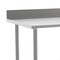 Flash Furniture Reese 430 Stainless Steel 18 Gauge 30-in x 36-in Table w/Adjustable Shelf and 4-in Backsplash NH-WT-3036-GG-B4-GG - alternate 4